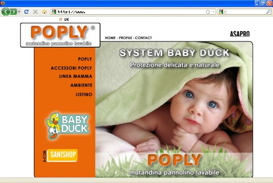 Realizzazione siti web a Firenze: sito Poply